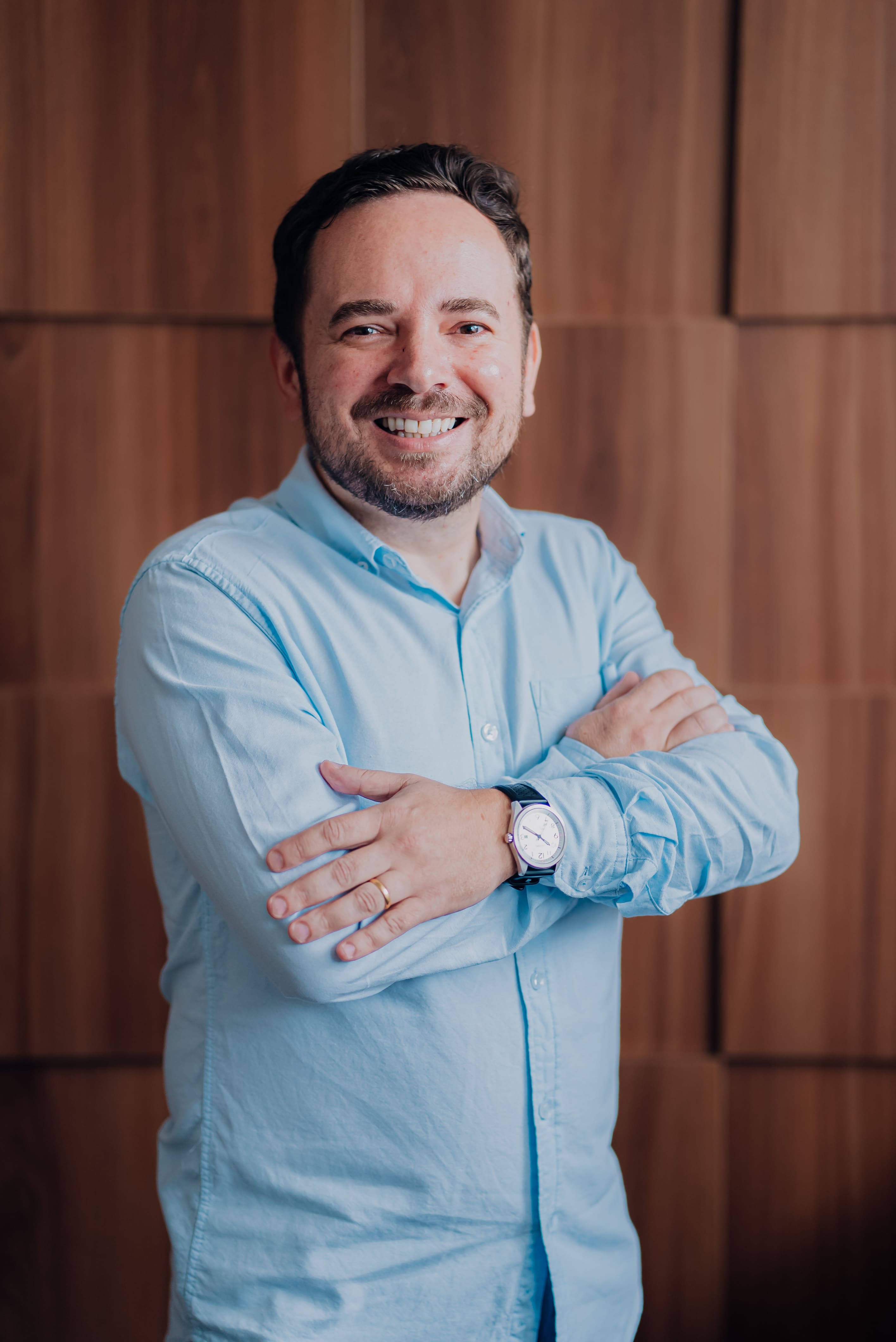 Foto de Alexandre Capile, Secretário Municipal da Tecnologia, Inovação e Transformação Digital